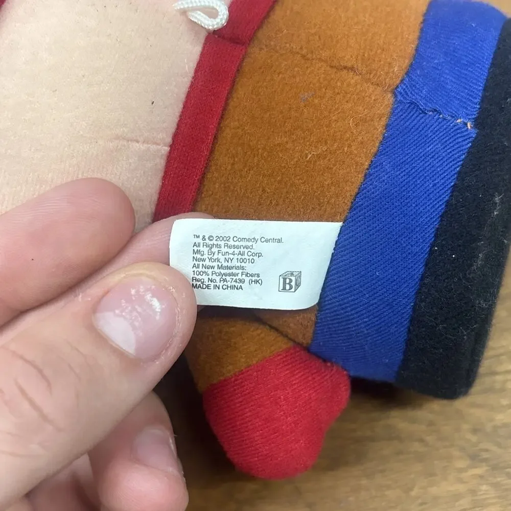 2002 South Park Stan Plush Doll Comedy Central